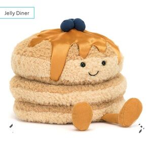 NWT Jellycat Amuseables Fran Pancakes and box